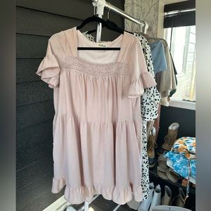 Baby pink summer dress!
